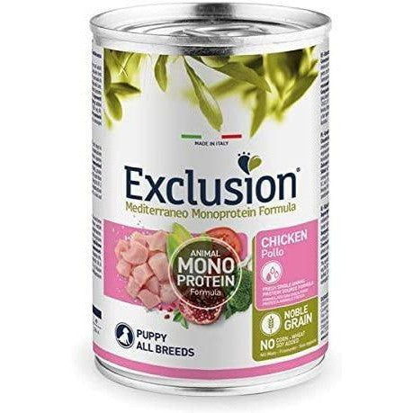 Exclusion Mediterraneo Puppy Pollo 400gr Exclusion Mediterraneo Puppy Pollo 400gr